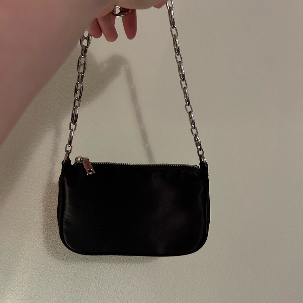Black handbag